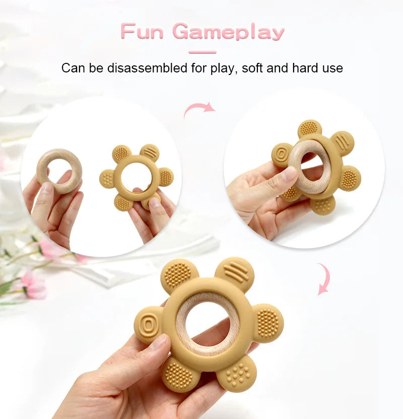 Silicone Teether Ring